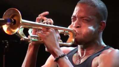 Trombone Shorty INSANE circular breathing