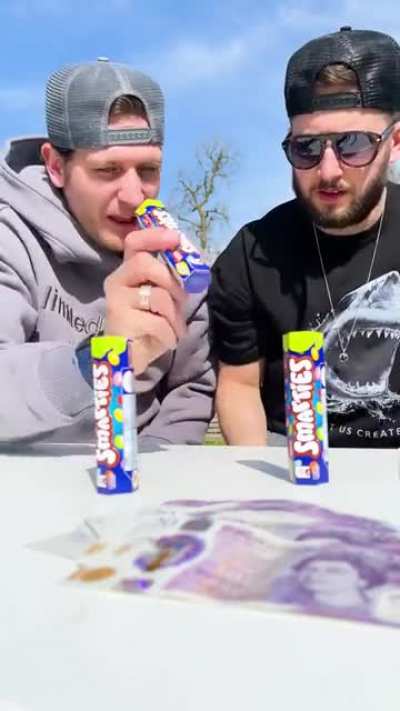 Wee magic trick with the lads