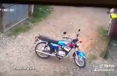 To steal a bike