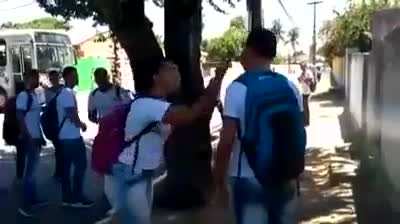 HMFT after I try to defend my girlfriend, but she stabs me accidentally