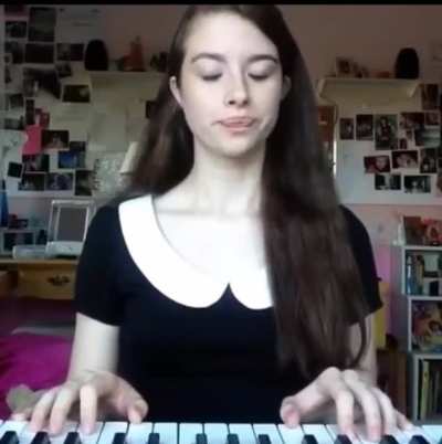 Oldie but goodie. &ldquo;girl on very important audition forgets her keyboard is on sound effect mode&rdquo;