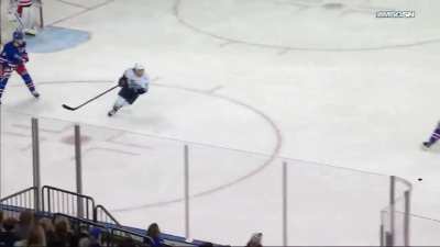 Panarin feeds Tarasenko for his first goal as a New York Ranger