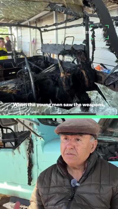 Israeli settlers attacked the home of 78-year-old Palestinian-American Mustafa Zaater and his wife on Sunday in Abu Falah, northeast of Ramallah in the occupied West Bank, setting fire to three of his vehicles, smashing doors and windows, and attempting t