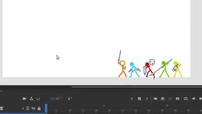 [Animator vs Animation] Alan Becker vs Red, Yellow, Green, Blue &amp;amp; The Second Coming