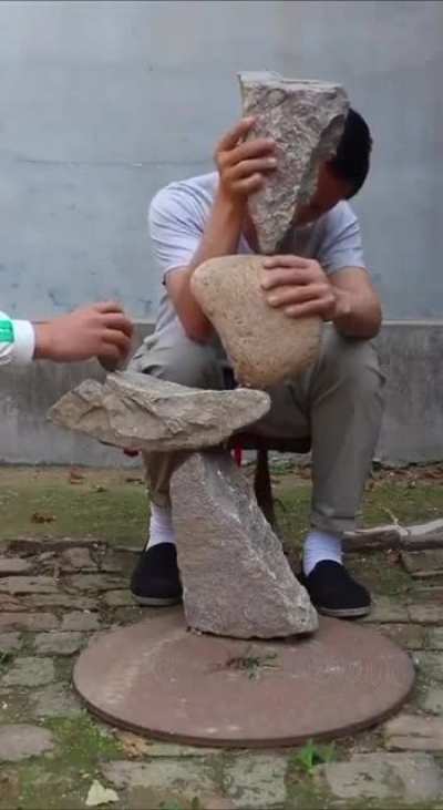 Master of balance.