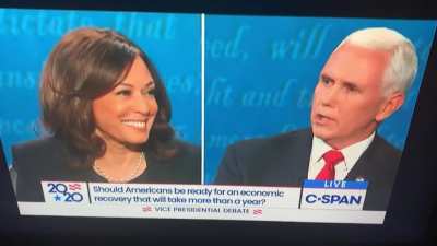 Stung so bad, even she had to agree with him