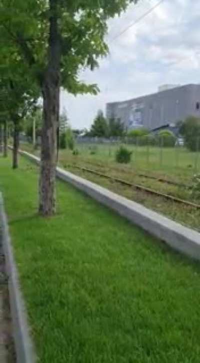 WAGTHRom&acirc;n care se identifică cu un tramvai