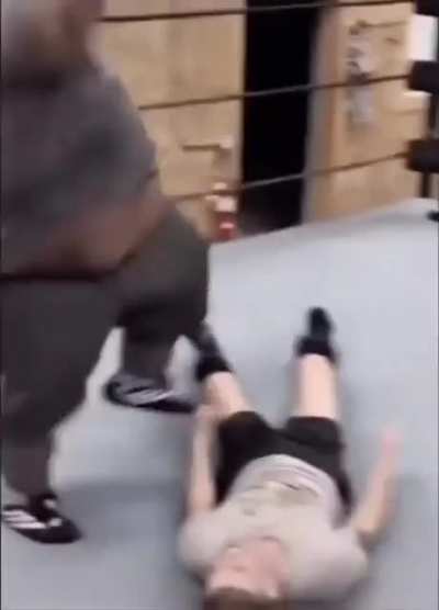 Unusual wrestling