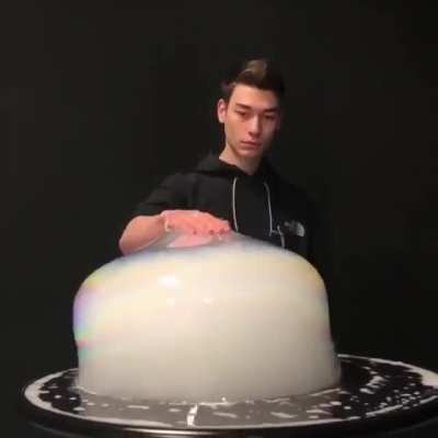 Smoking bubble