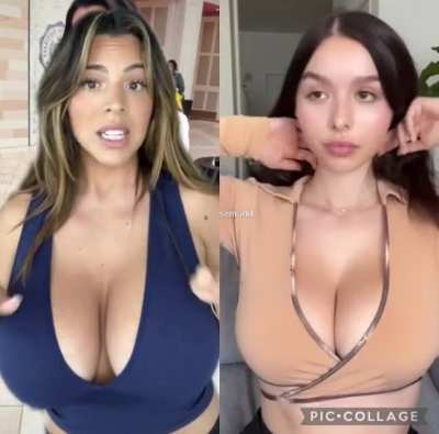 Who&rsquo;s got the better tits ?