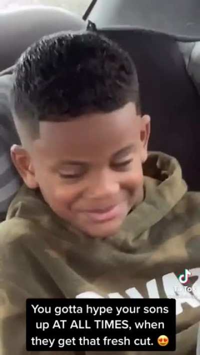 The reaction on his face is priceless!