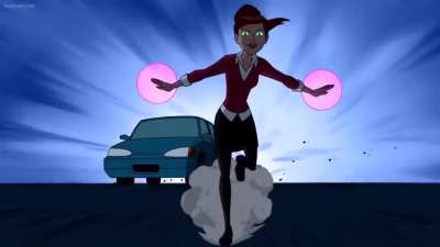 "T-posing Gwen running at 100mph isn't real, she can't hurt you"
