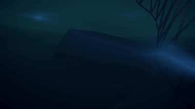 Night swimming in handheld mode is slightly unsettling...