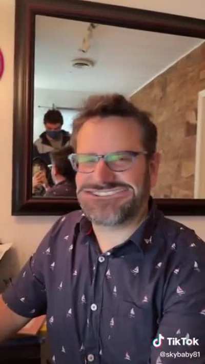 Girl tries to show tiktok to her teacher. Chaos ensues