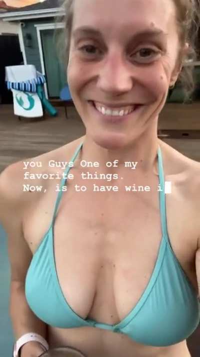 Wine in the Hot Tub