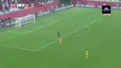 An unusual goal