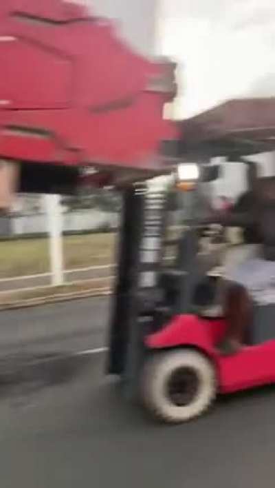 Protestors in Kwa-Zulu Natal, South Africa, looting and rioting for the release of Jacob Zuma from custody.