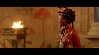 Monica as Cleopatra
