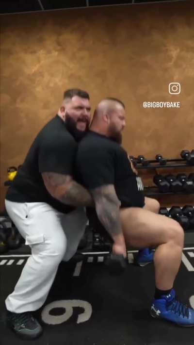 Assisted Squats