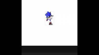 You can&rsquo;t out run sonic 😔✊