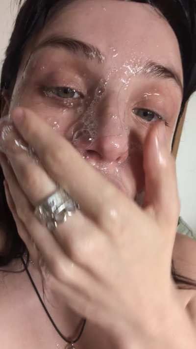 Sluts love spit