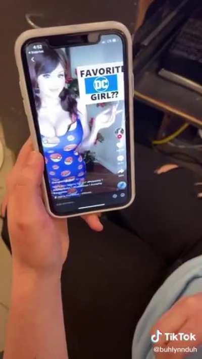 She caught her son!