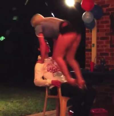 WCGW if we hire a stripper for a backyard bachelor party?