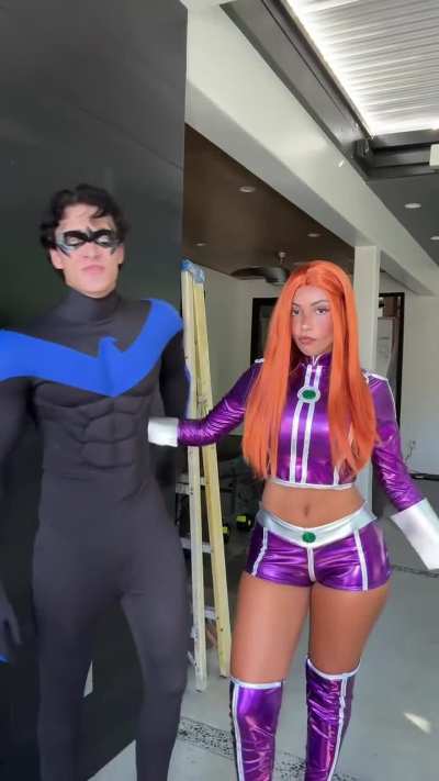 &ldquo;Nightwing x Starfire&rdquo; Tiktok October 2025