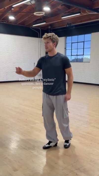 robert &amp;amp; witneys jive IG story .. he&rsquo;s a dancer!
