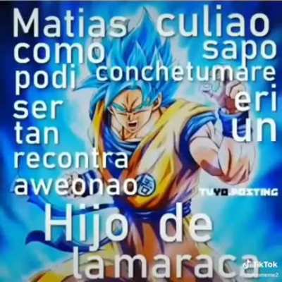 Matías? Alto pelotudo