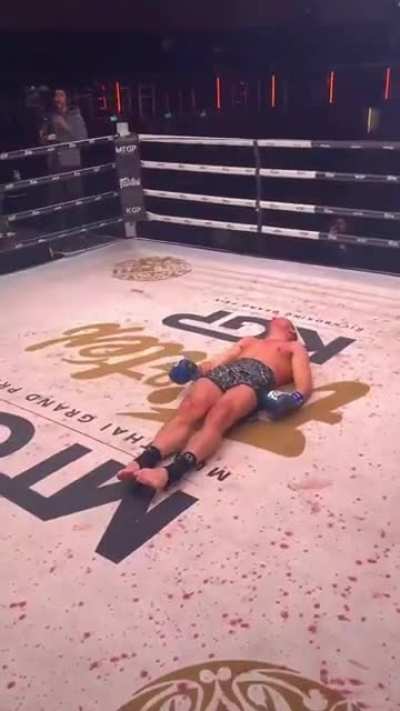 KO with after blows