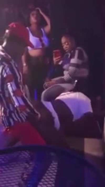 Shawty Was Really Feeling Those Strokes She Was Getting While Dancing With Guy At The Club!