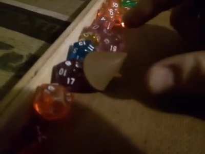 FINALLY! I made a 1-sided die. Now you can properly roll that 1+STR in unarmed combat!