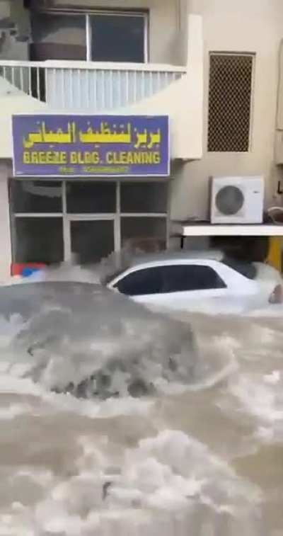 Causing more damage than the actual floods