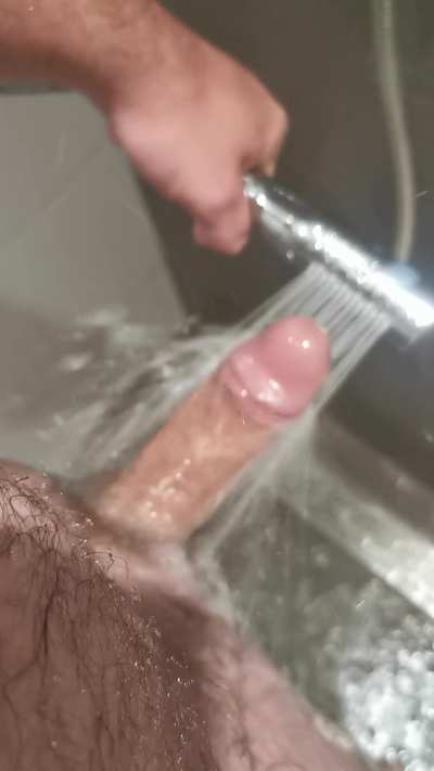 Handsfree with the shower head