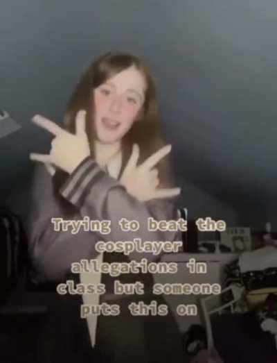 Saw this posted on a dailydoseofcringe instagram account, I thought this belongs here