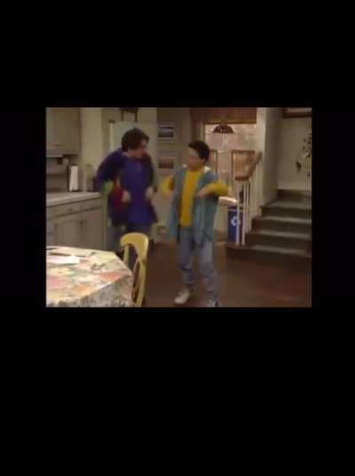 Cory and Shawn’s legendary secret handshake from the 90s to now
