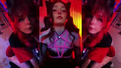 body &amp; mind - looping clip from my new trippy video... e-girls and space bass ftw