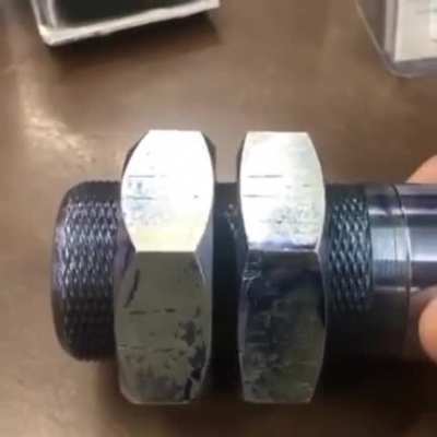 Dual threaded bar