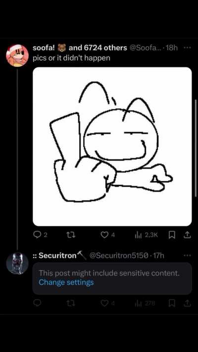 He actually did it