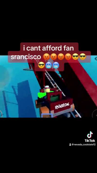 couldn&rsquo;t afford fan srancisco 😡