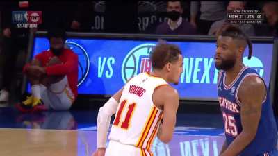 [Highlight] Trae takes a bow as he sends the Knicks packing