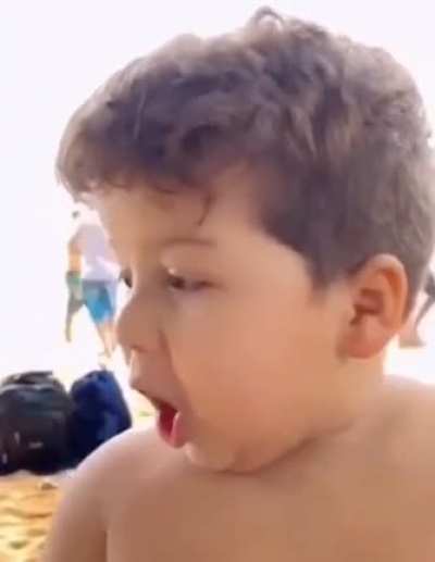 Adorei a praia
