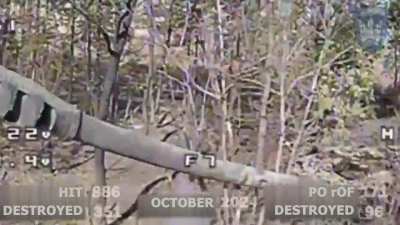 The report of the 414th separate regiment of striking unmanned aerial systems " Madyar&rsquo;s Birds ": in October this year, 1552 Russian targets (shelters, personnel, equipment, etc.) were hit and destroyed in the Donetsk region.