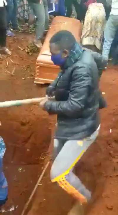 African funeral.