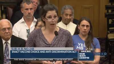 "If somebody could explain this, it would be great." // Anti-vax nurse tries to demonstrate "Vaccines Cause Magnetism" theory to a state legislative committee. The demonstration did not go to plan.