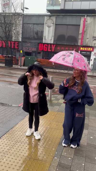We had to pick our moment for this one