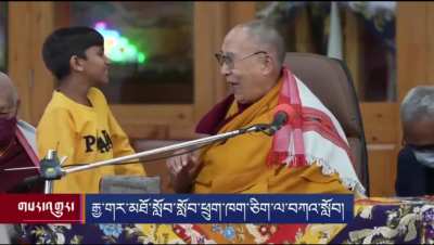 CIA Dalai Lama tells a little boy to "suck my tongue"