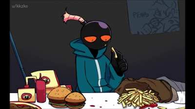 [repost] whitty has finally evolved from mukbangs