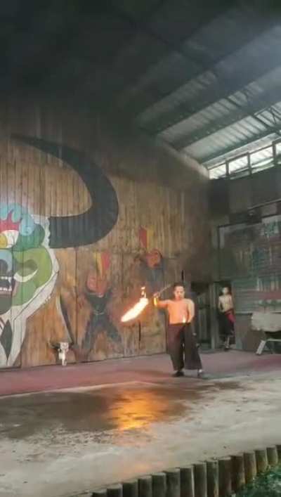 Nuts of fire.